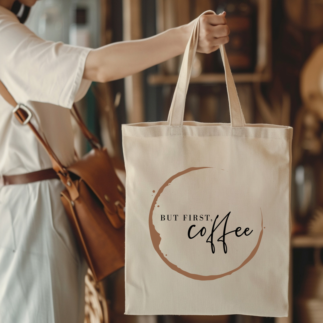 Coffee tote bag hotsell